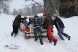 Schneegestöber Rallye