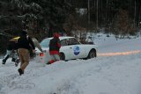 Schneegestöber Rallye
