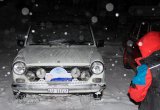 Schneegestöber Rallye