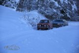 Schneegestöber Rallye