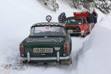 Schneegestöber Rallye