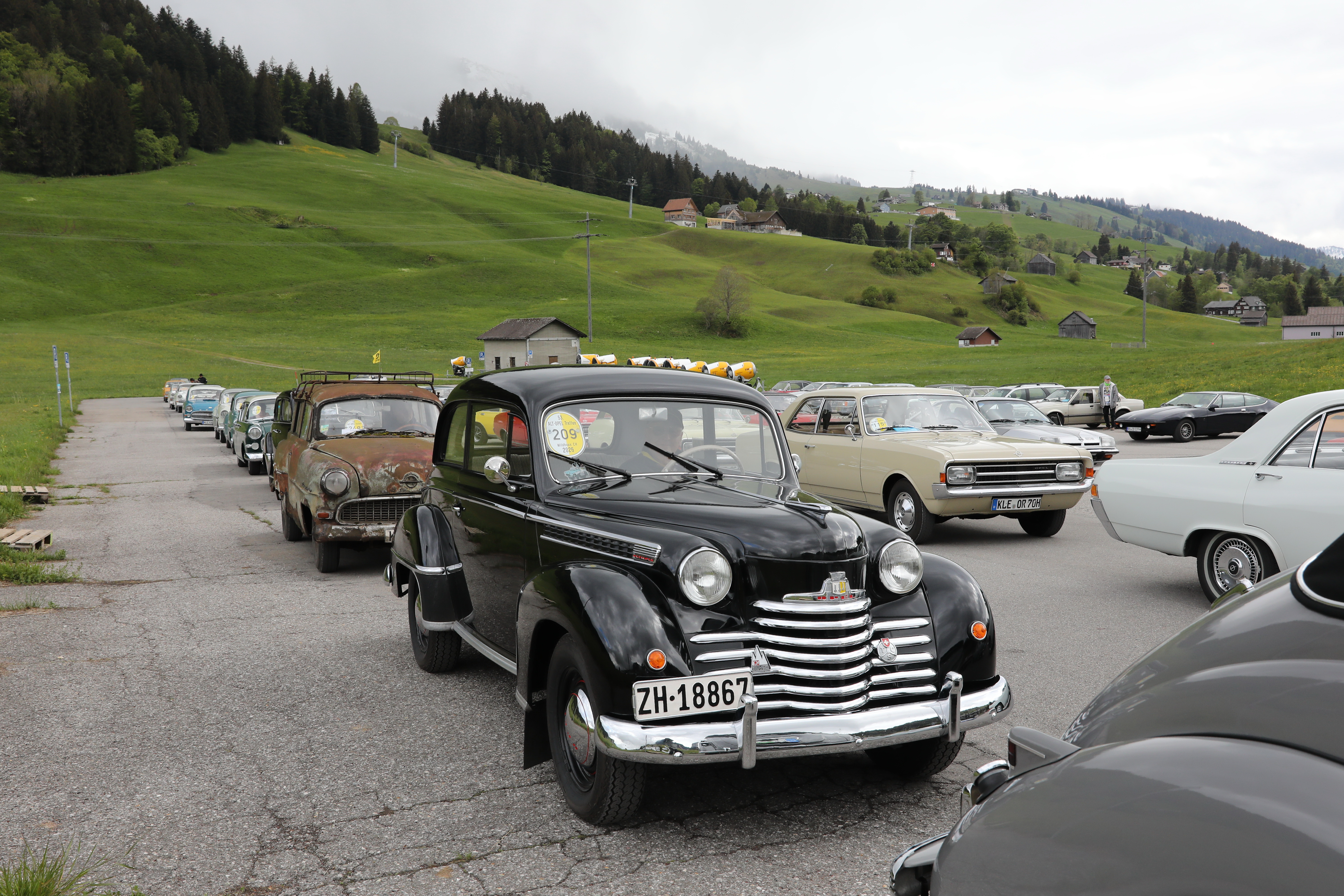Alt Opel IG Jahrestreffen in Wildhaus