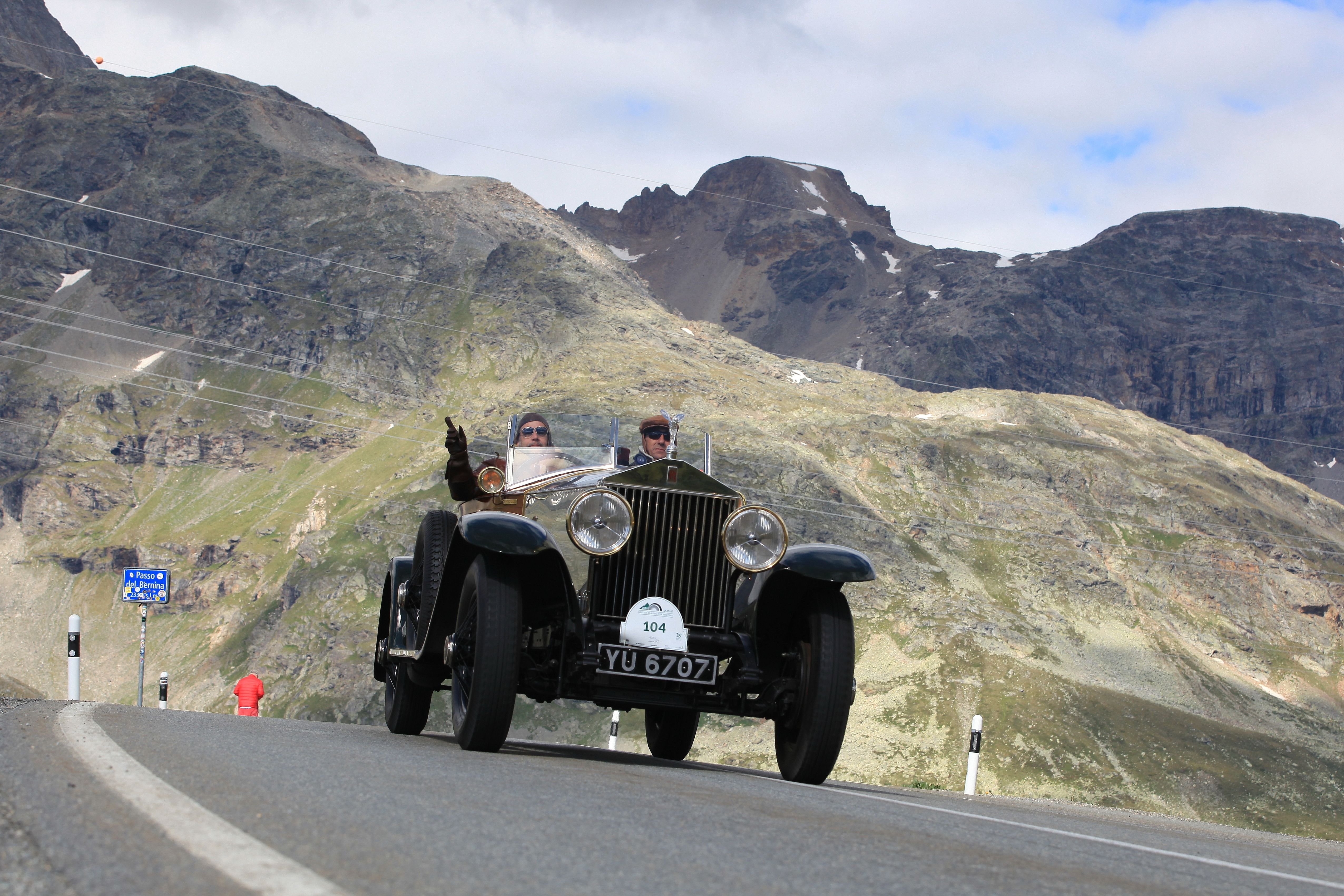 British Classic Car Meeting St. Moritz 2018