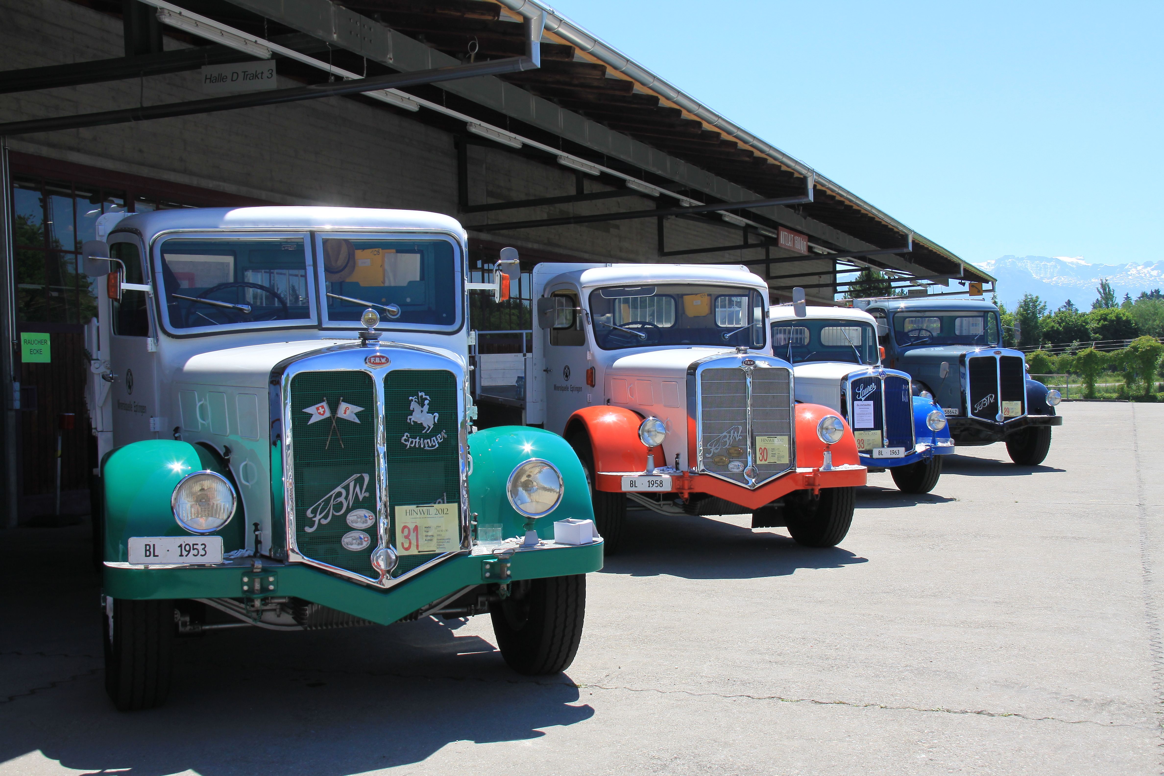 Internationales Bus- und LKW-Oldtimertreffen 2012