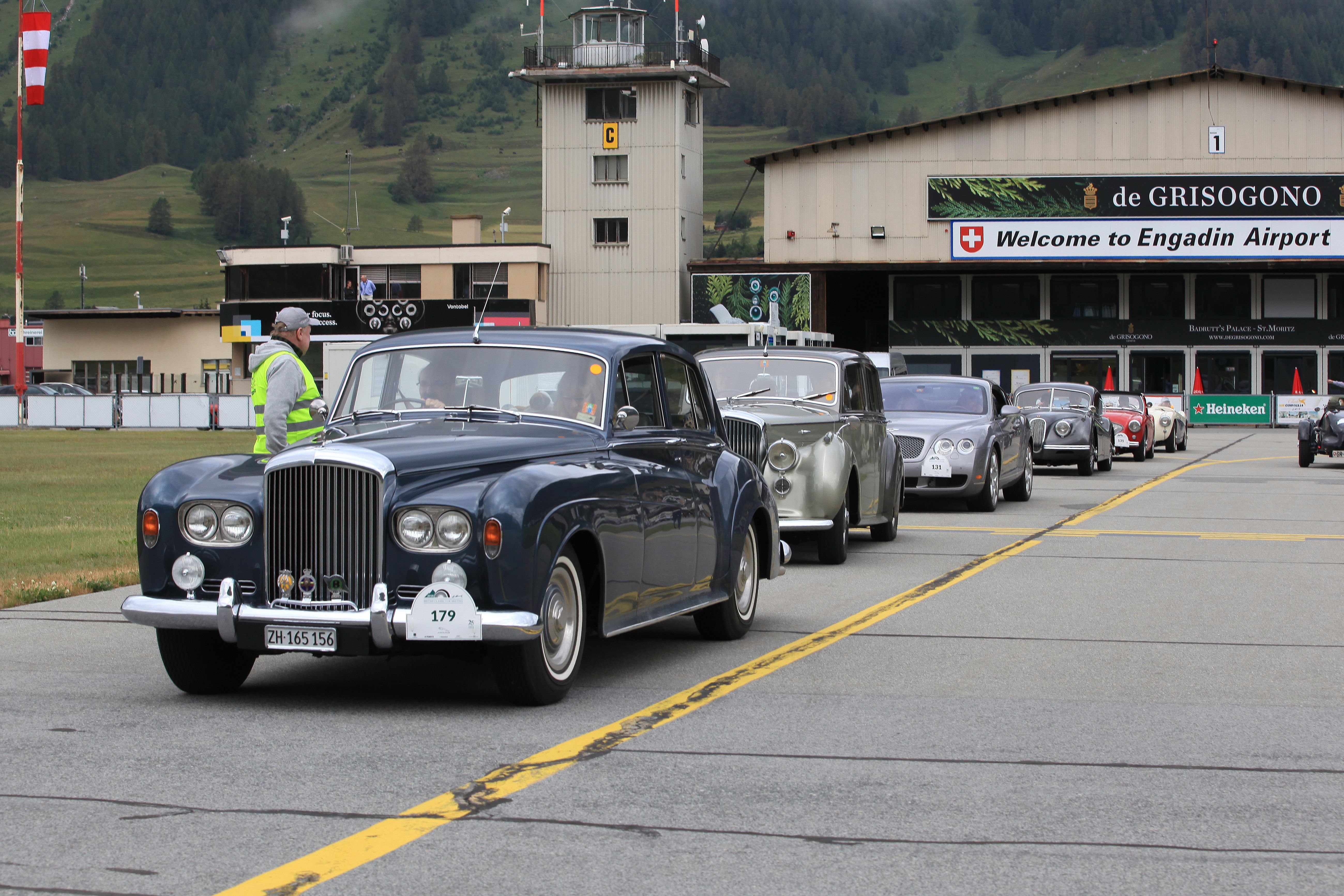 British Classic Car Meeting St. Moritz 2018