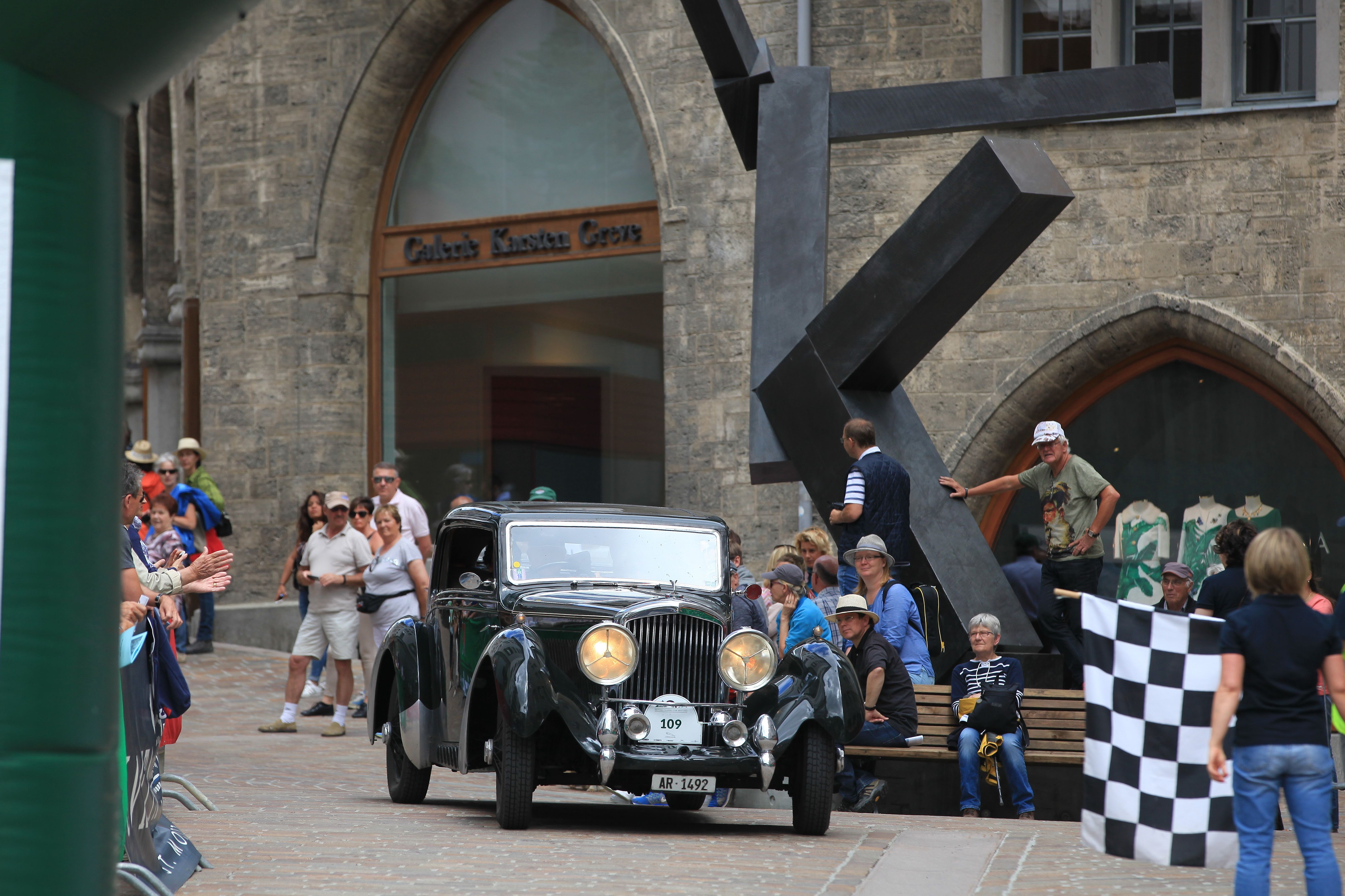 British Classic Car Meeting St. Moritz 2016