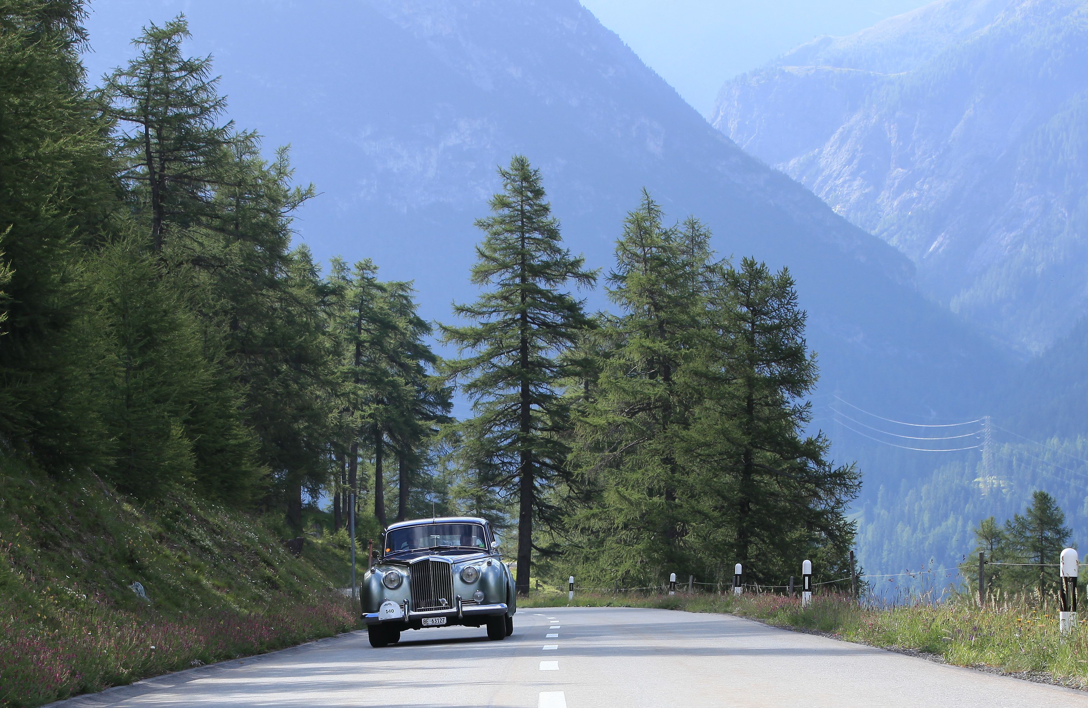 British Classic Car Meeting St. Moritz 2017