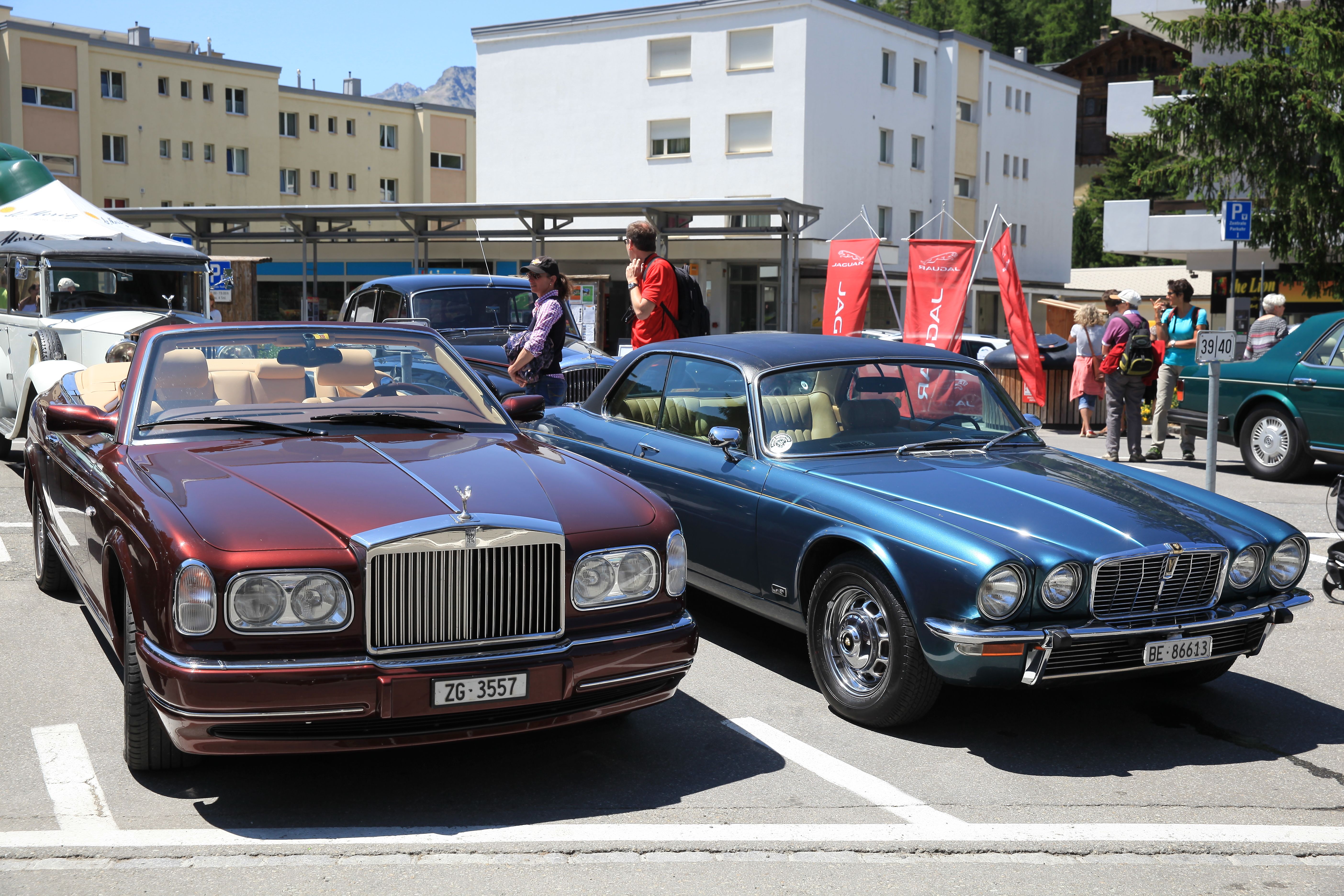 British Classic Car Meeting St. Moritz 2015