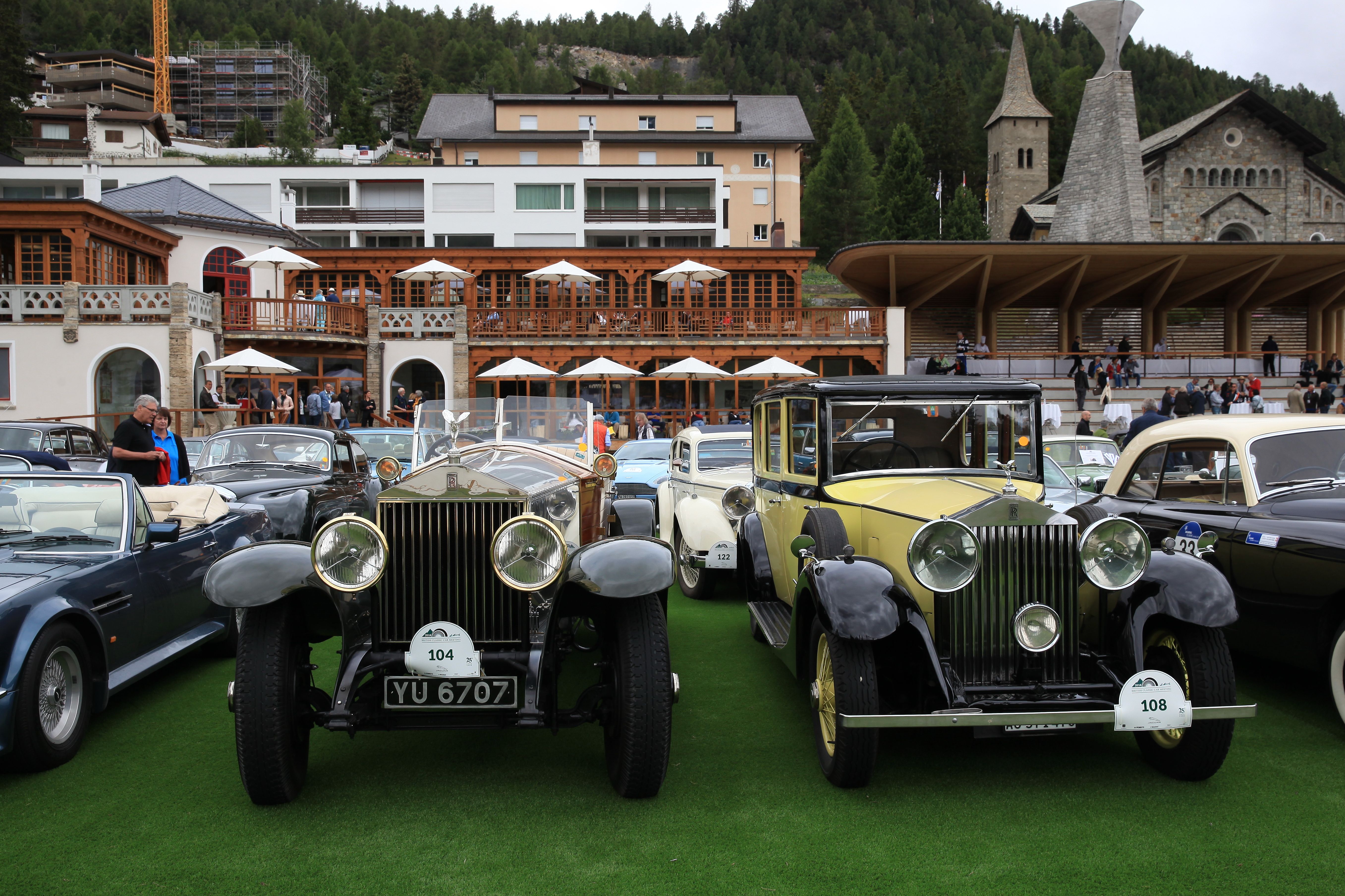 British Classic Car Meeting St. Moritz 2018