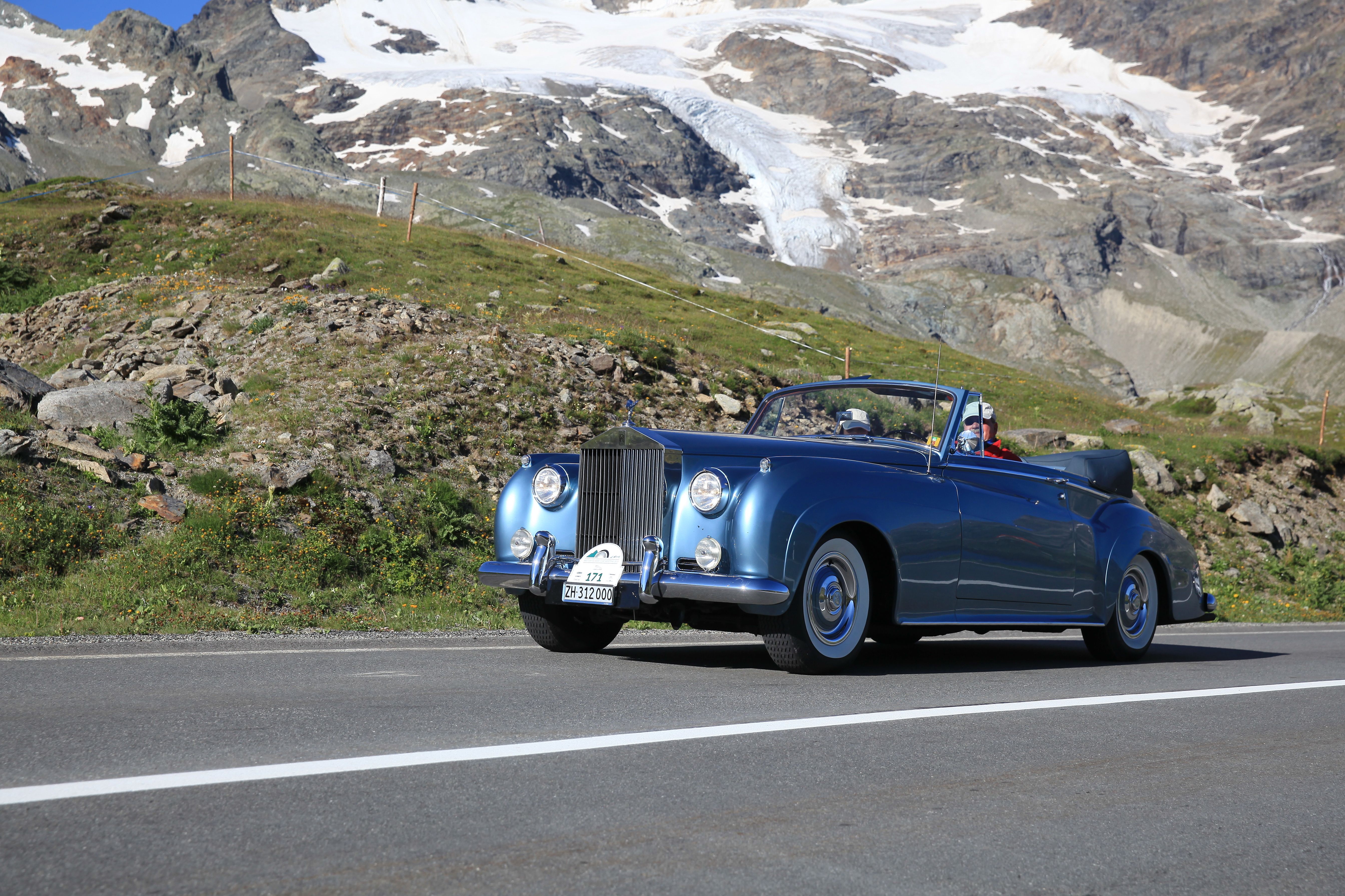 British Classic Car Meeting St. Moritz 2015