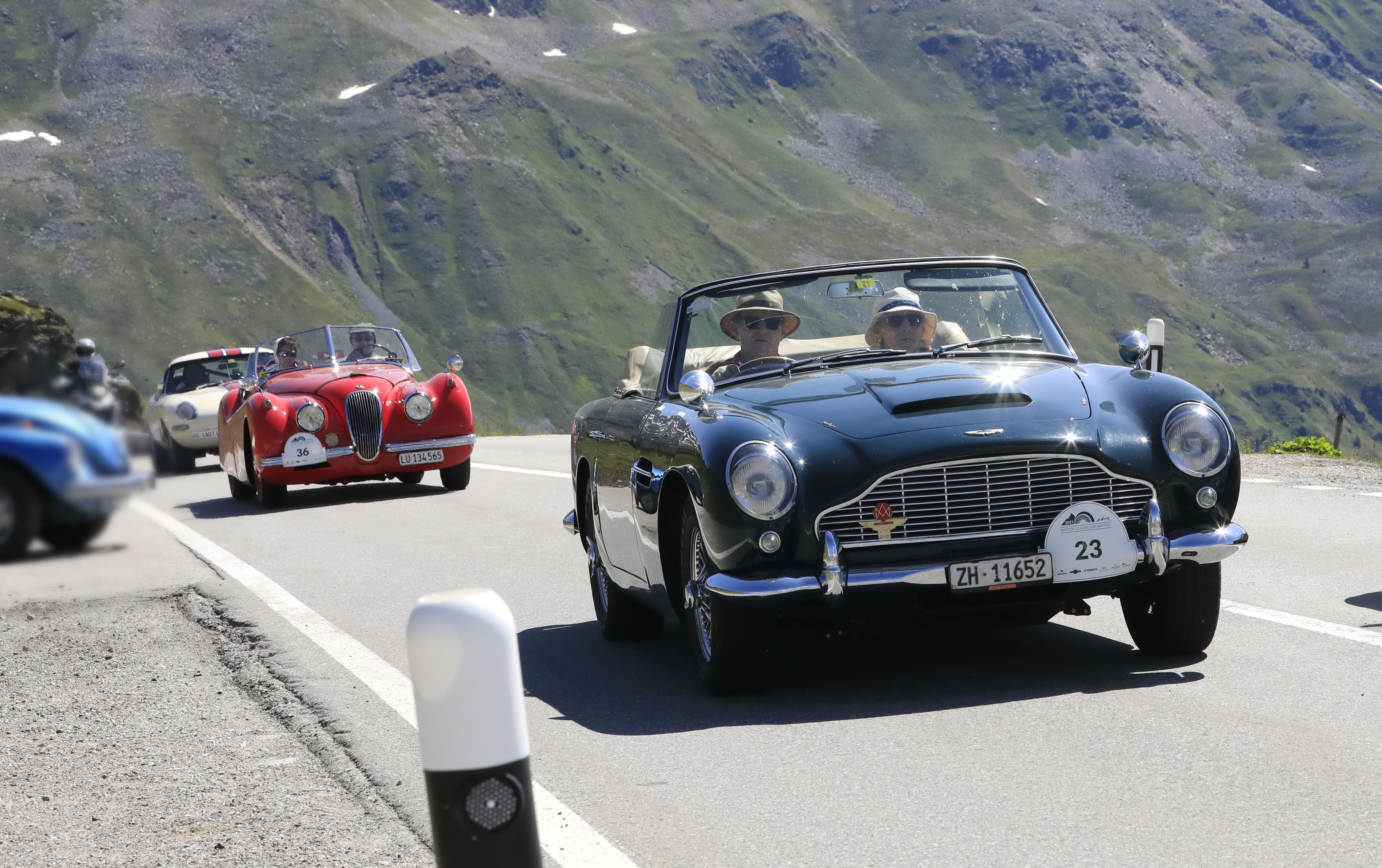 British Classic Car Meeting St. Moritz