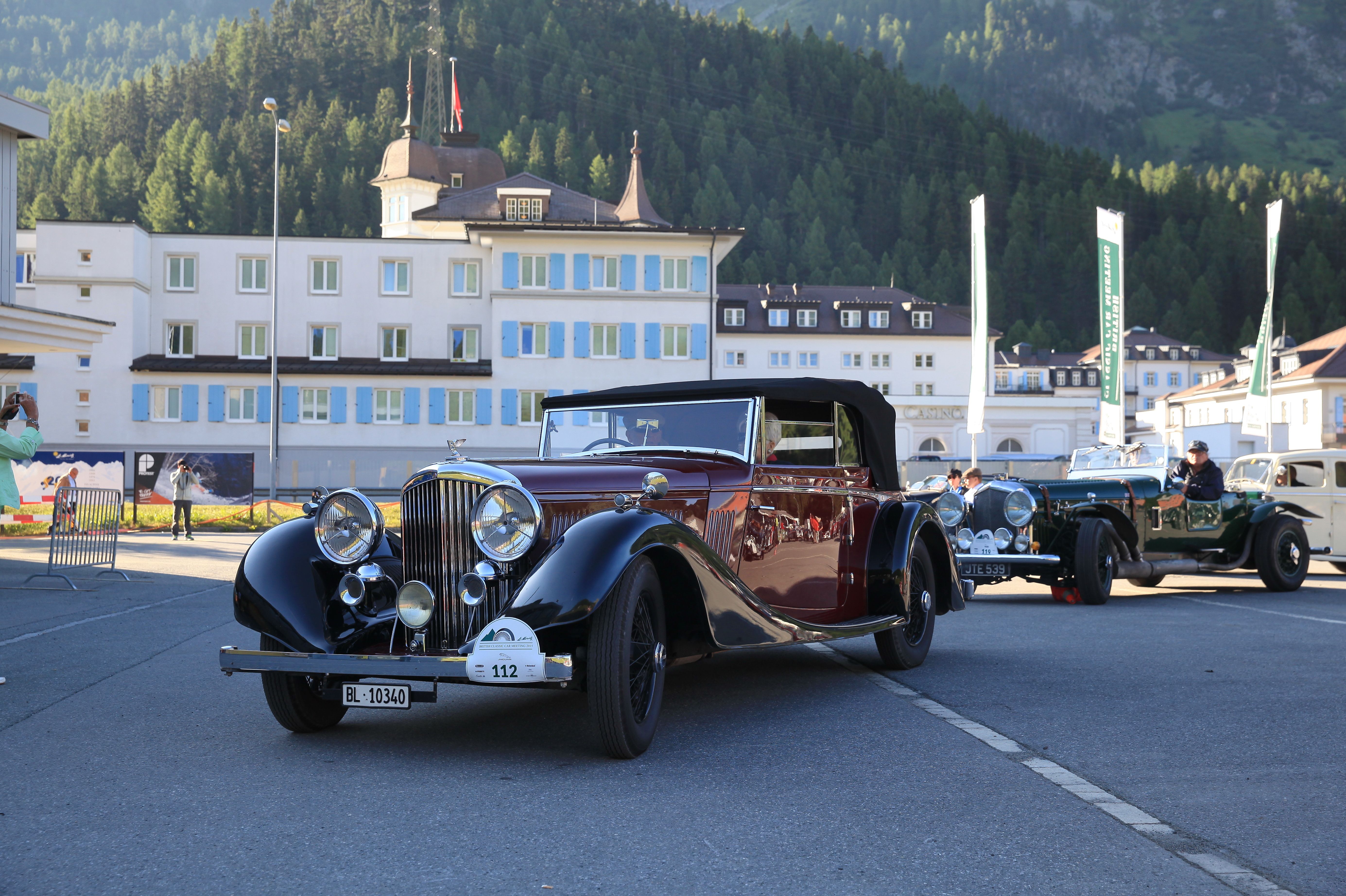 British Classic Car Meeting St. Moritz 2015