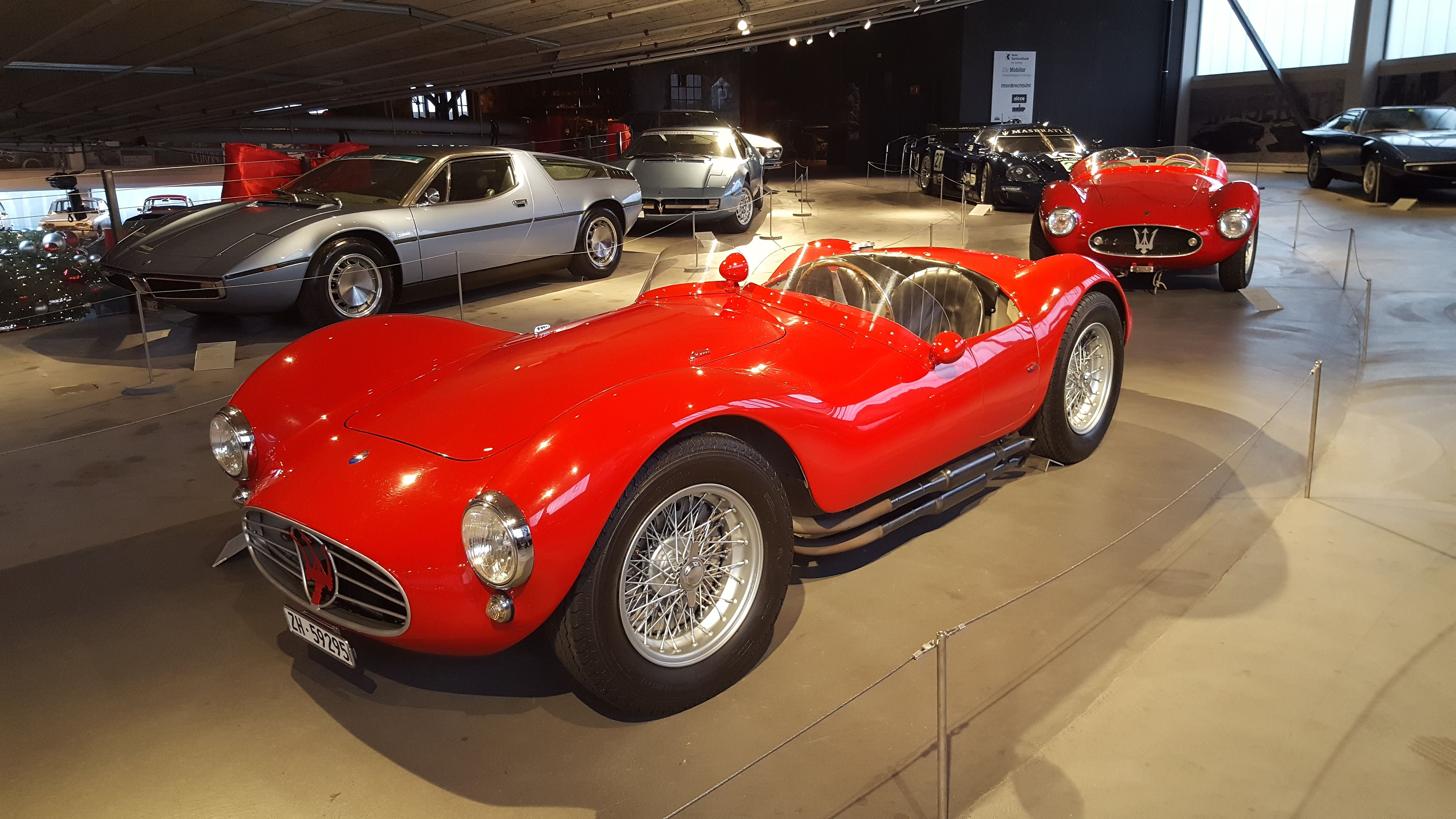 Pantheon Basel Maserati Ausstellung 2017